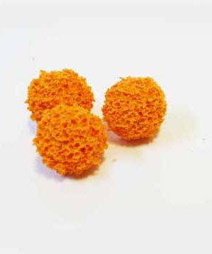 Cleaning sponge bullets