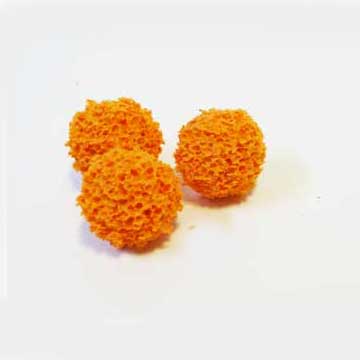 Cleaning sponge bullets