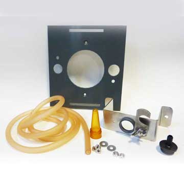 Front plant with suction bracket